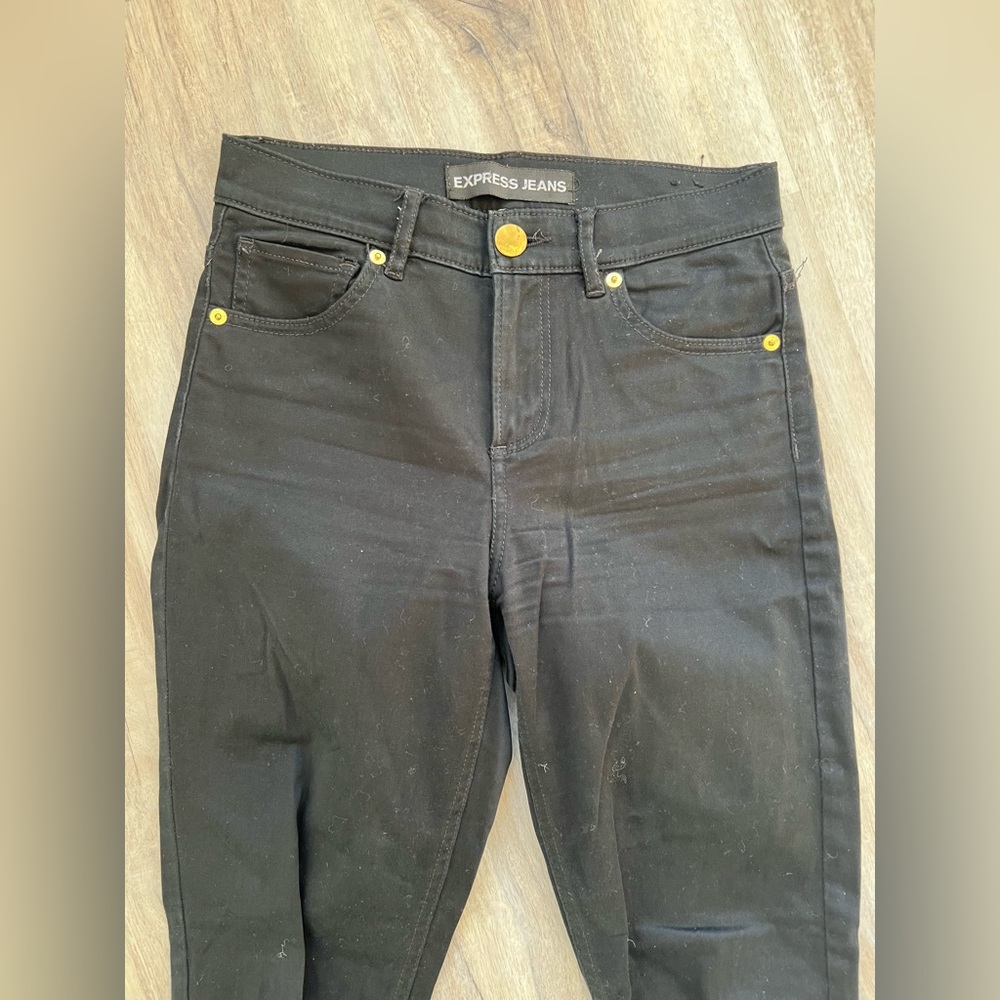 Express High Rise Ankle Leggings - Picture 3 of 8